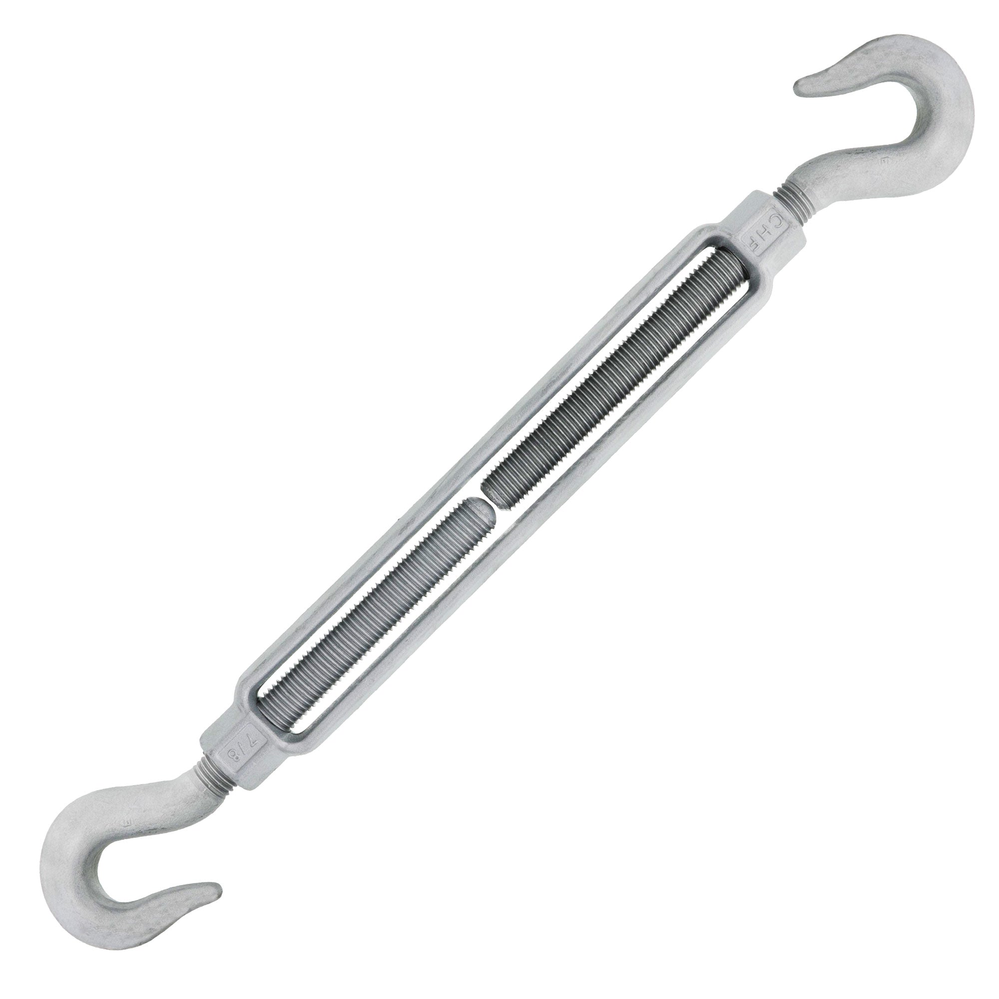 Chicago Hardware Hot Dip Galvanized Hook x Hook Turnbuckles