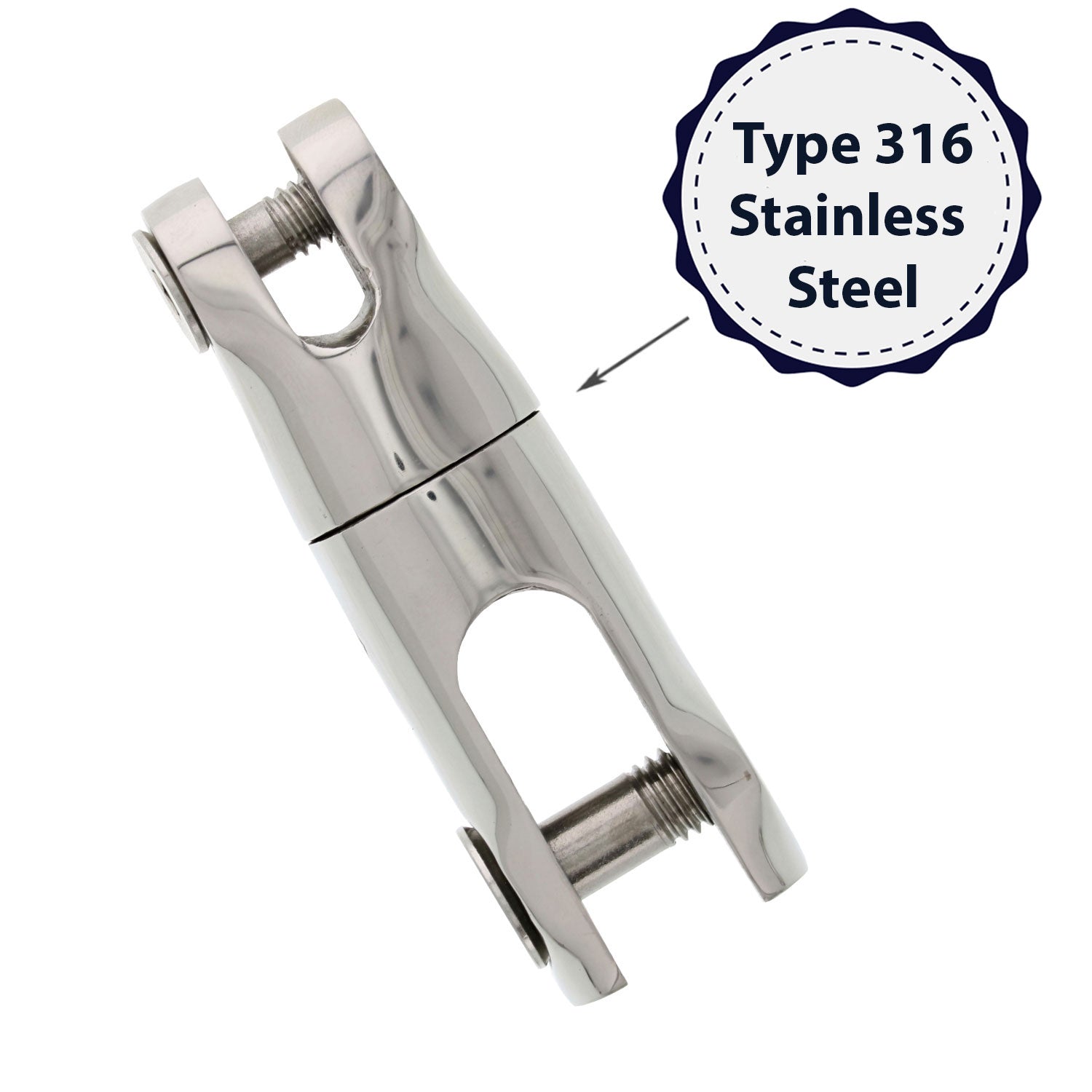 Stainless Single Anchor Swivels