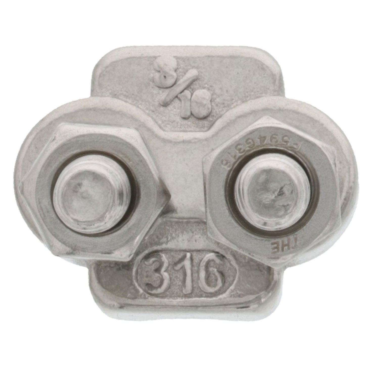 Type 316 Stainless Steel Cast Wire Rope Clip