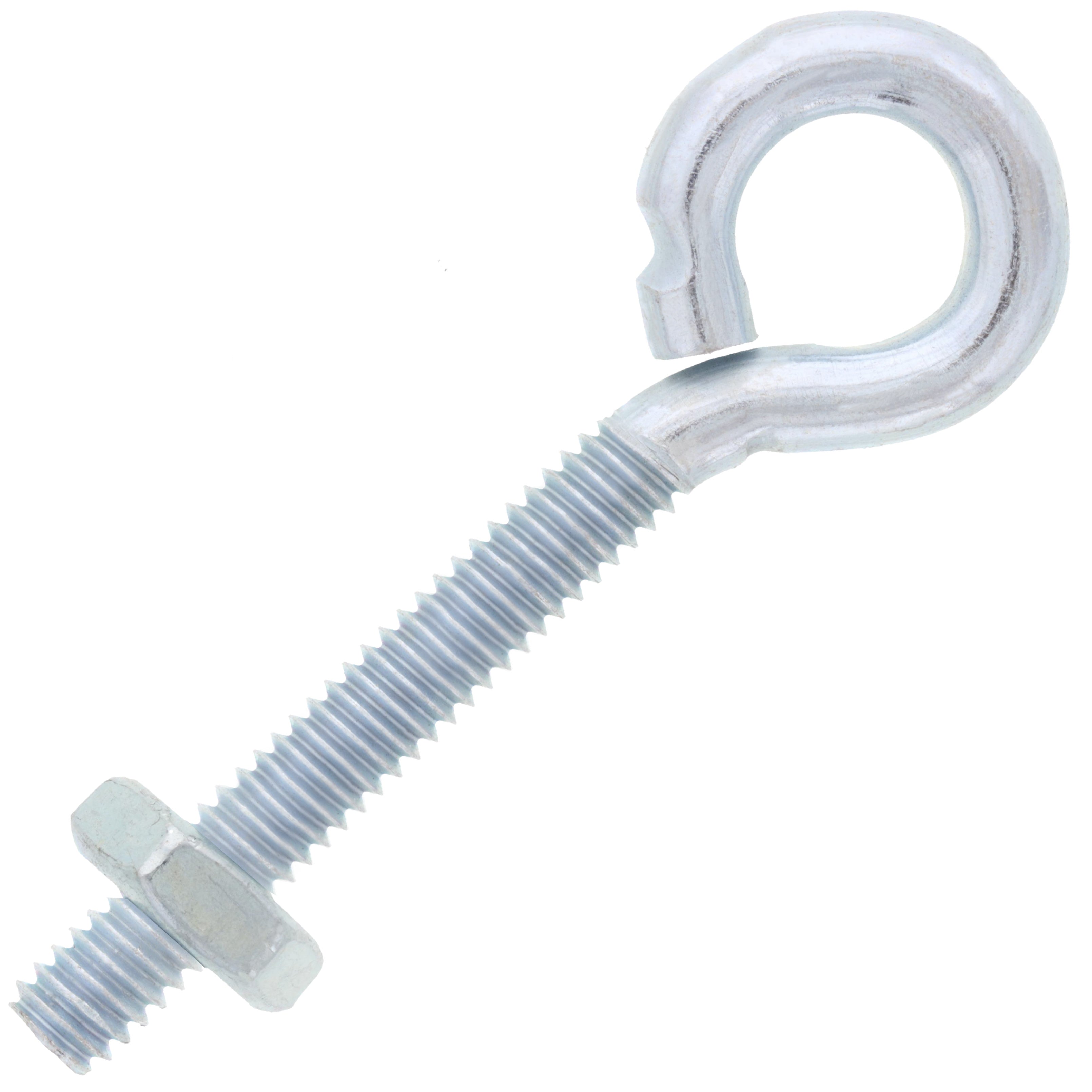 Chicago Hardware Zinc Plated Turned Eye Bolts