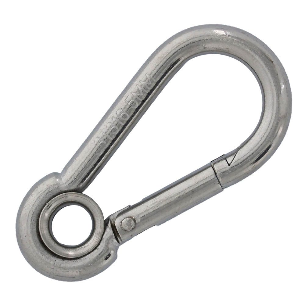 Stainless Snap Links With Eyelet