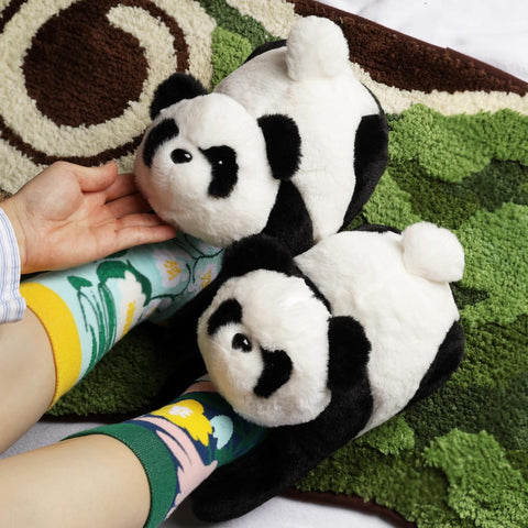 panda slippers