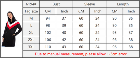 6194#Casual Shirt Simple Style Islamic Cotton Jil-bab Hoodies Design tops Abaya - CHAOMENG MUSLIM SHOP