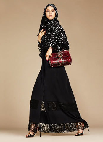 1805#[With hijabs]Musulman De Mode Ramadan Cardigan Kaftan Turkey Islamic Clothing - CHAOMENG MUSLIM SHOP