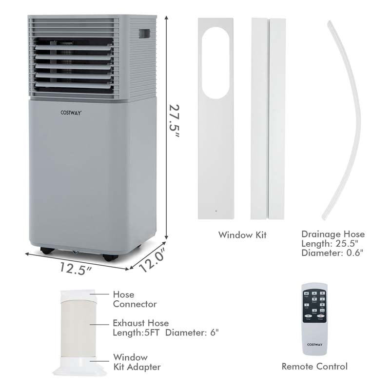 Eletriclife 10000 BTU Air Cooler with Fan and Dehumidifier Mode