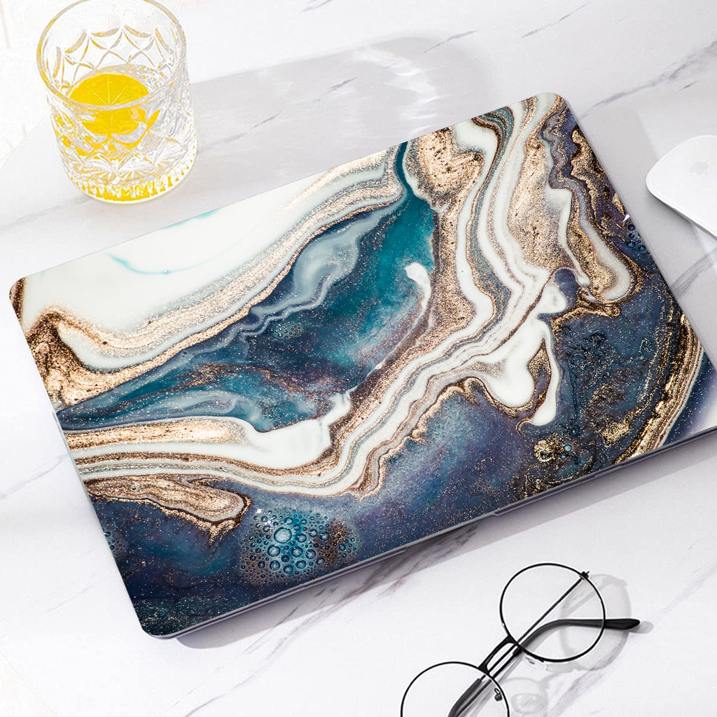 Yoyo Lake Marble | Macbook case customizable