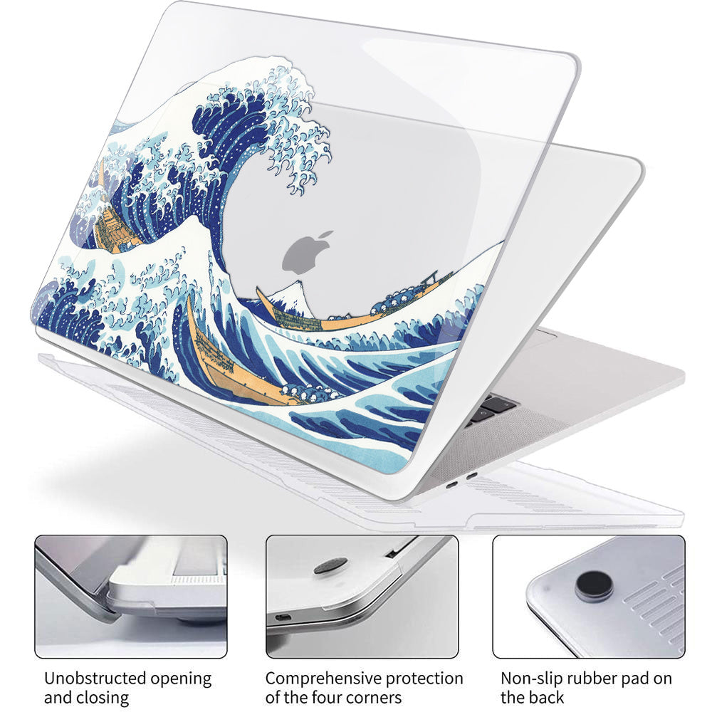 Sailing on the waves | Macbook case