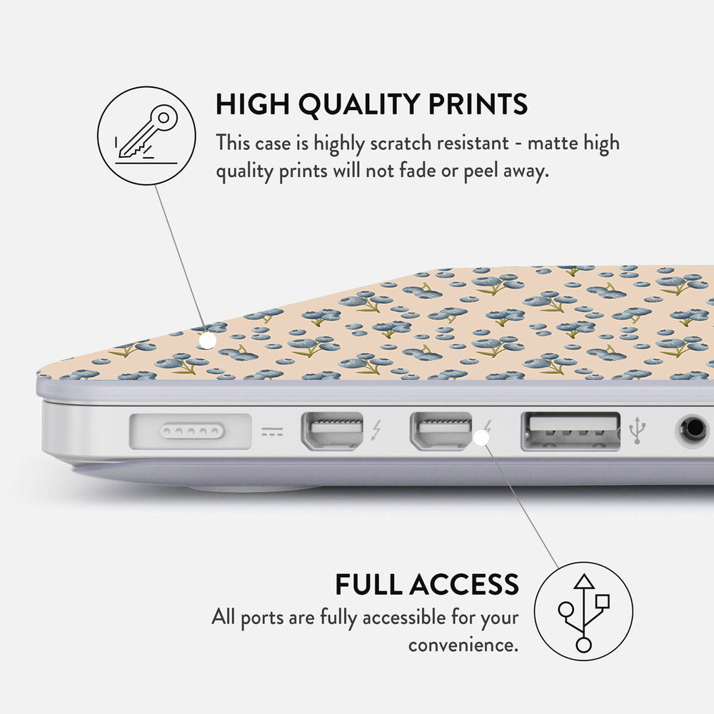 Blueberry | Macbook case customizable