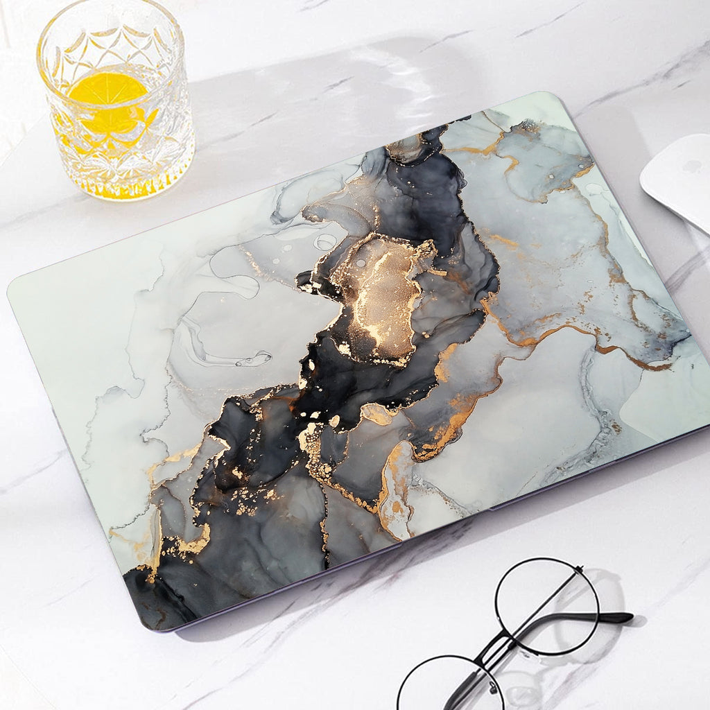 Ink palpitations Marble | Macbook case customizable