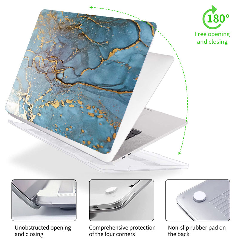 Mysterious Gully Marble | Macbook case customizable