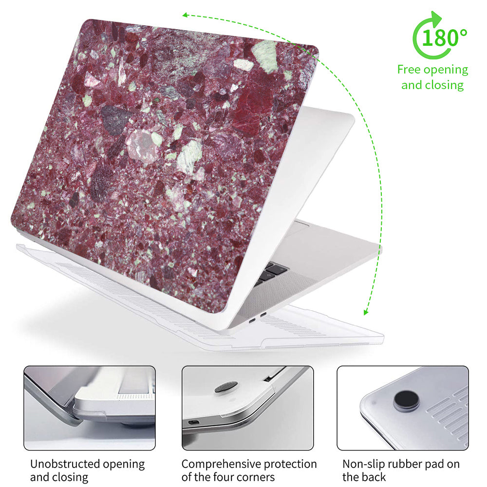 Purple Marble | Macbook case customizable