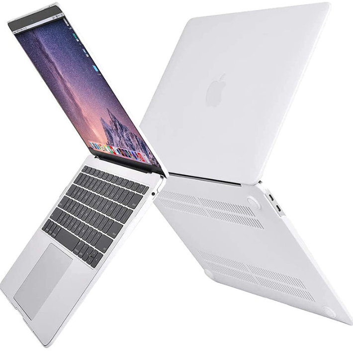 Frosted White | Macbook case customizable