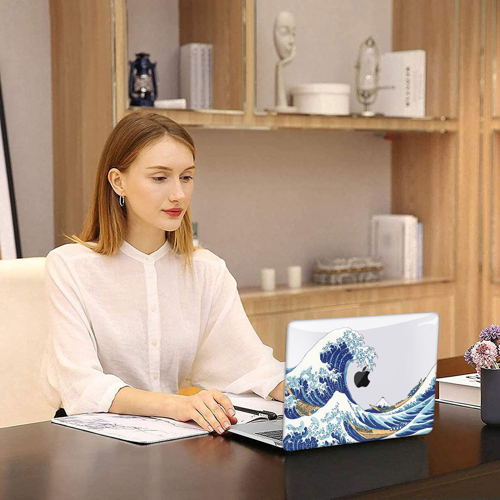 Sailing on the waves | Macbook case