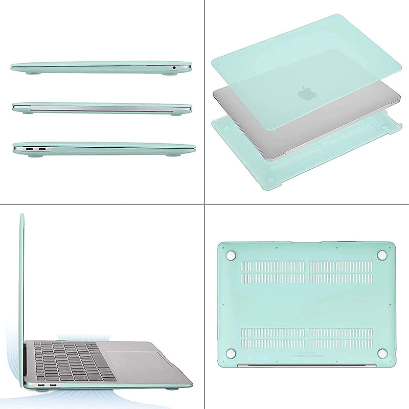 Frosted Mint Green | Macbook case customizable