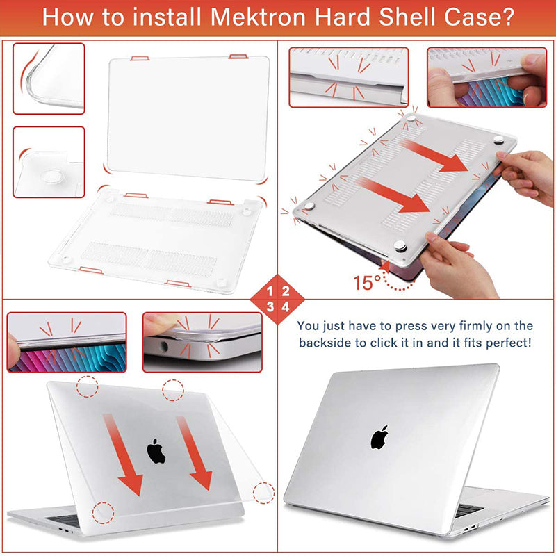 Crystal clear | Macbook case customizable