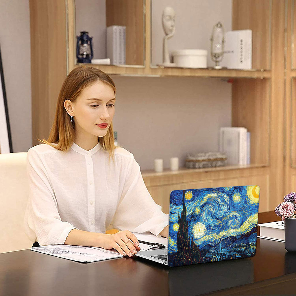 Van Gogh Works''Starry Night''Macbook case customizable