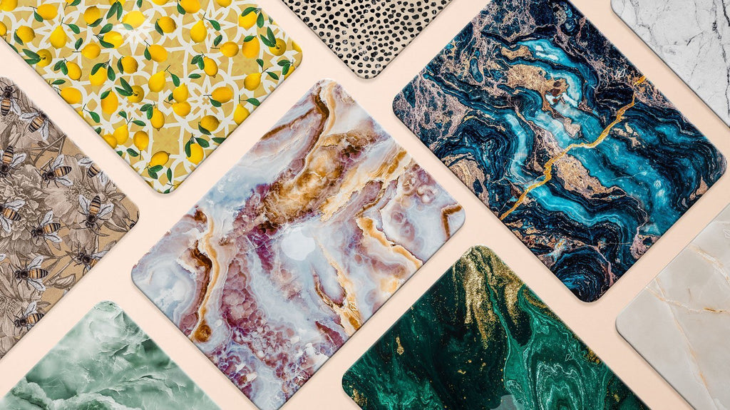 Golden Ocean Marble | Macbook case customizable