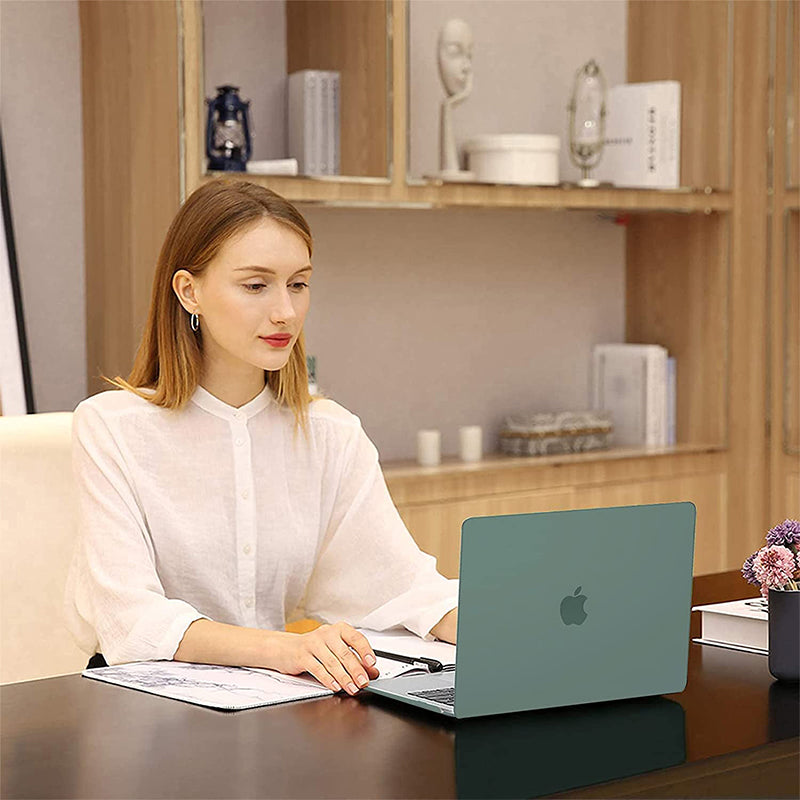 Frosted Light Green | Macbook case customizable