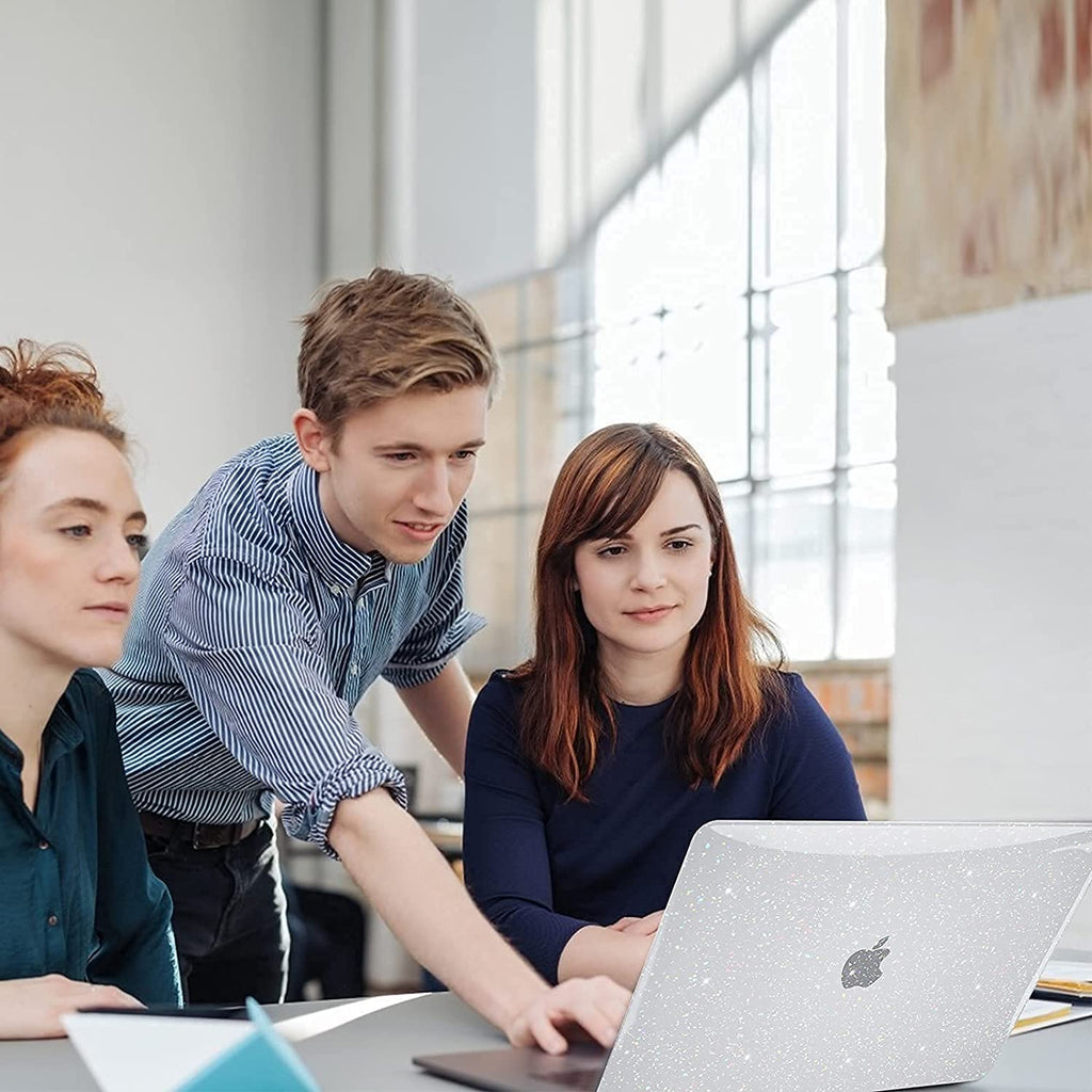 Crystal Transparent Gypsophila | Macbook case