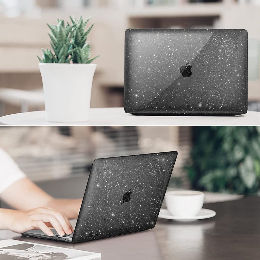 Crystal Black Gypsophila | Macbook case