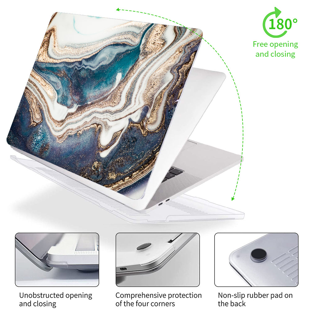 Yoyo Lake Marble | Macbook case customizable