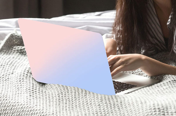 Powder Blue Gradient | Hard Shell Macbook Case