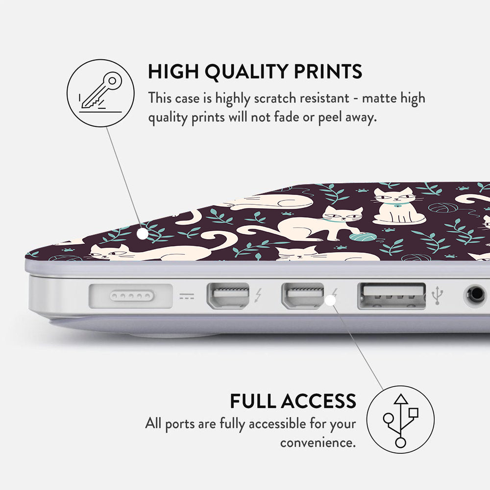 Lazy cat | Macbook case customizable