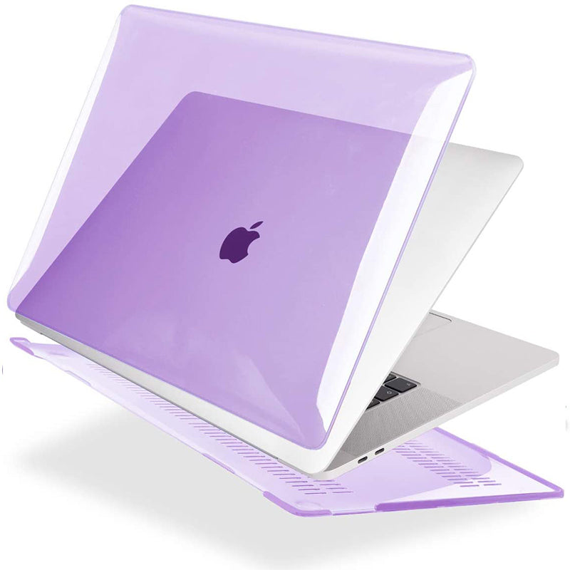 Transparent Purple | Macbook case customizable