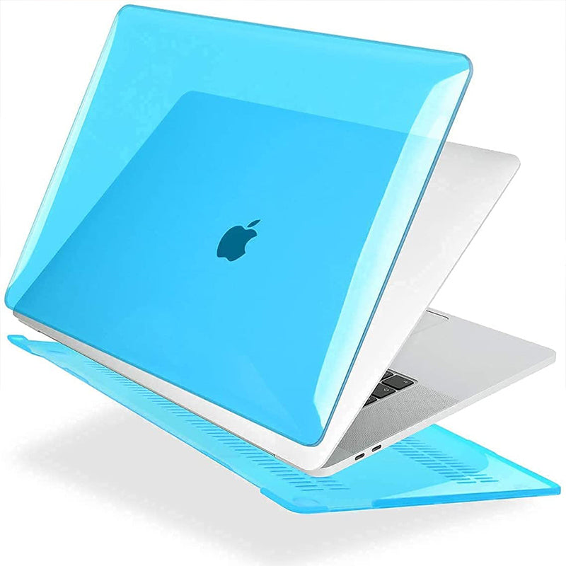 Transparent Sky Blue | Macbook case customizable