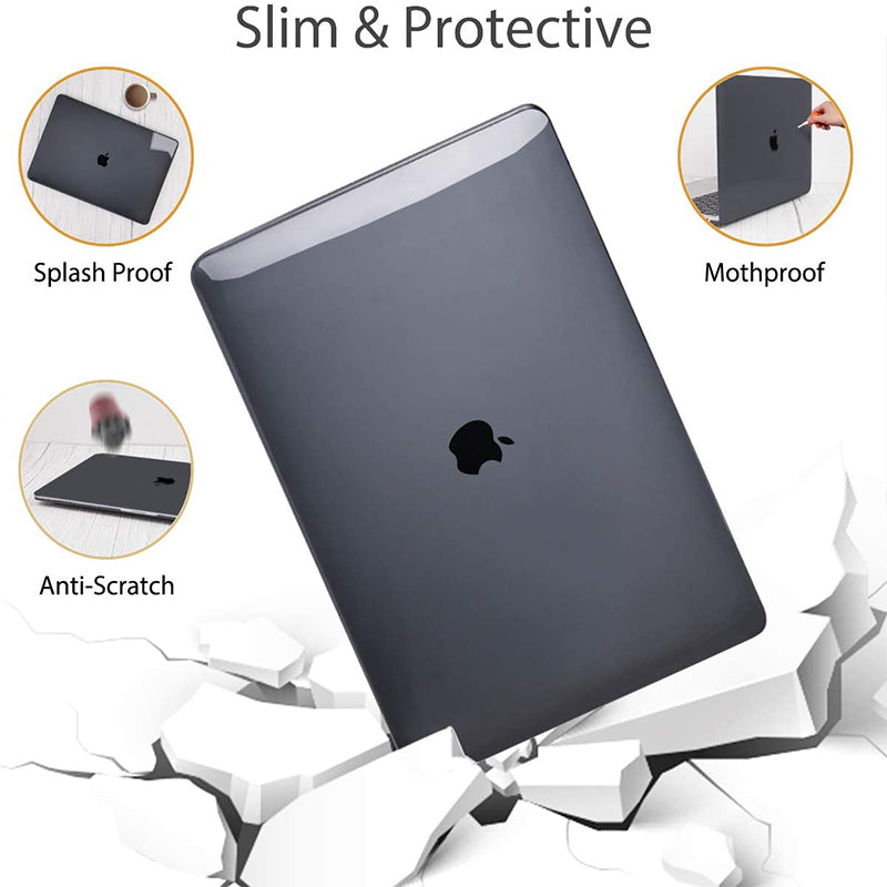 Transparent black | Macbook case customizable