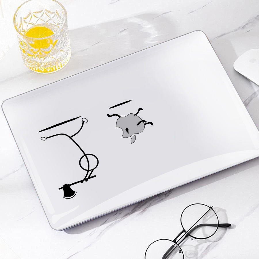 Don't run, Little apple | Macbook case