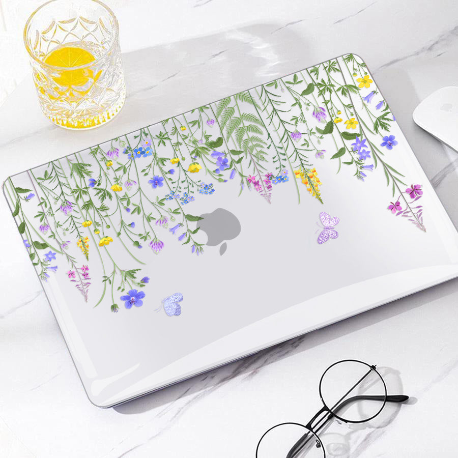 Butterfly in grass | Macbook case