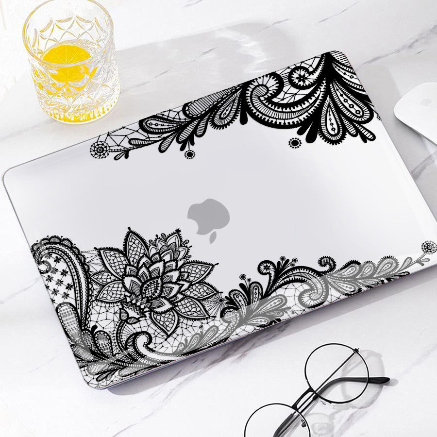 Black lace | Macbook case