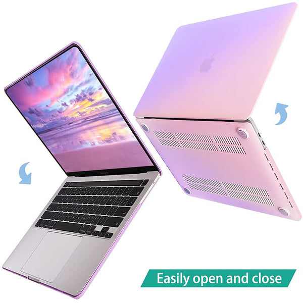 Pink And Purple Gradient | Hard Shell Macbook Case