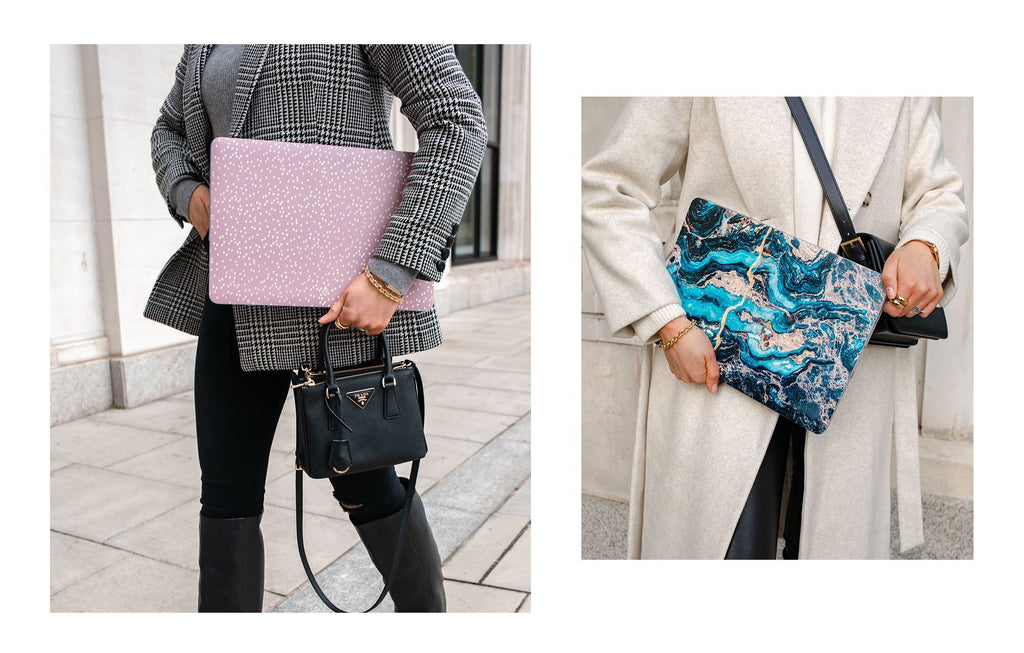 Crystal Transparent Gypsophila | Macbook case