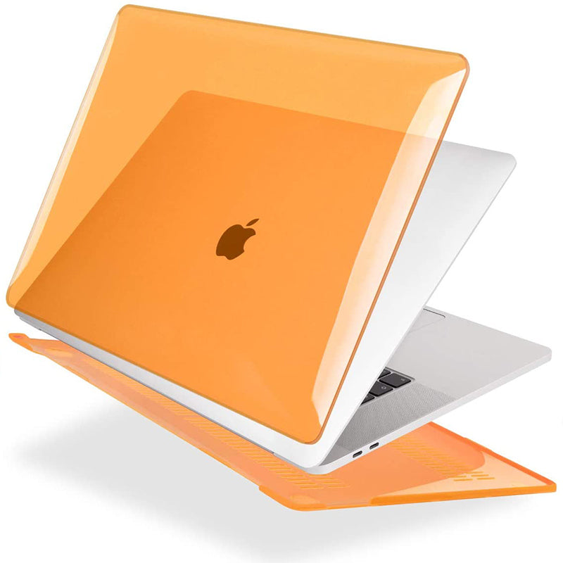Transparent orange | Macbook case customizable