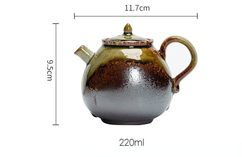 Art Tea Cup JianZhan Tenmoku Nature Teapot