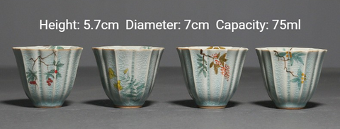 Art Tea Cup JianZhan Tenmoku Tea Cup Elegant