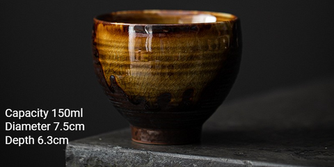 Art Tea Cup JianZhan Tenmoku Teacup Serenity