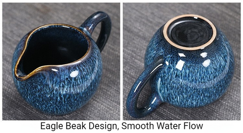 Art Tea Cup JianZhan Tenmoku Tea Set Starry Sky