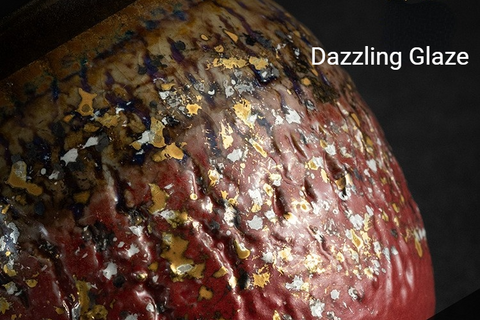 Art Tea Cup JianZhan Tenmoku Teacup Starshine