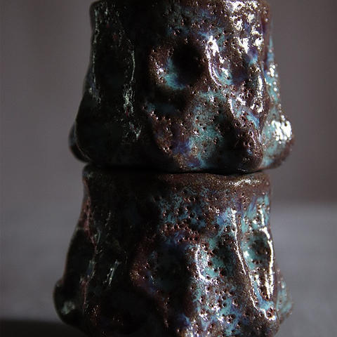 Art Tea Cup JianZhan Tenmoku Teacup Ripples