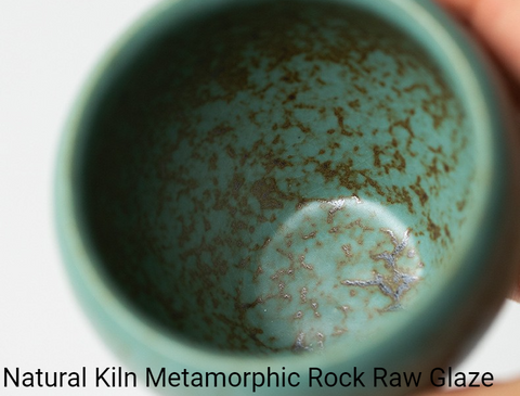 Art Tea Cup JianZhan Tenmoku Tea Cup Green lotus