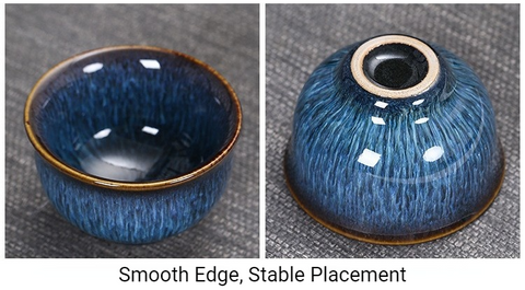 Art Tea Cup JianZhan Tenmoku Tea Set Starry Sky