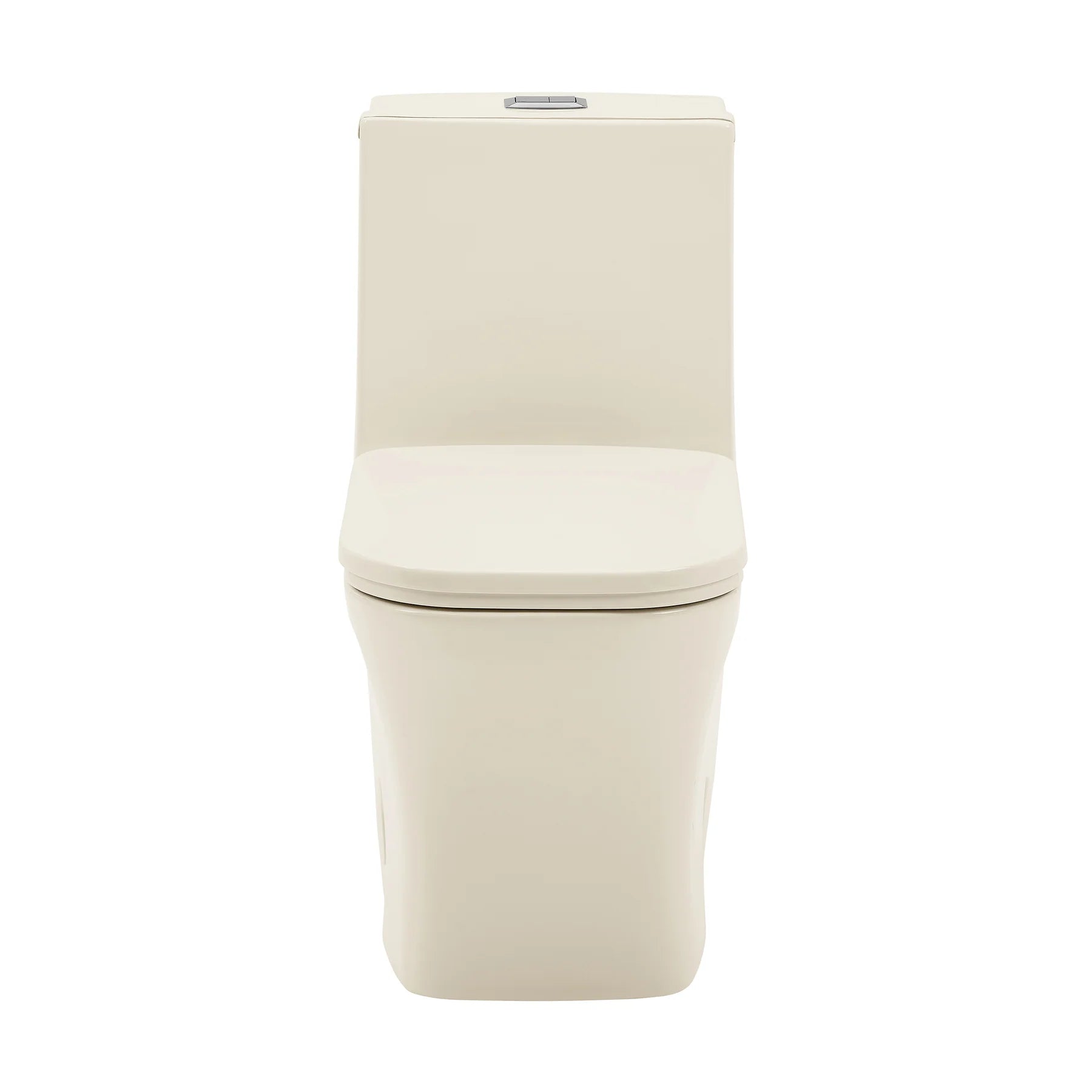 Swiss Madison Concorde One-Piece Square Toilet Dual-Flush 1.1/1.6 gpf in Bisque - SM-1T106BQ