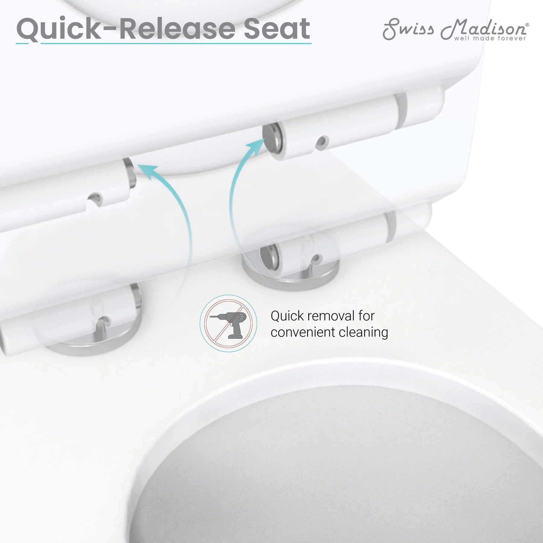 Swiss Madison Basque One-Piece Elongated Toilet Dual-Flush 1.1/1.6 gpf 3-Pack - SM-1T140-3