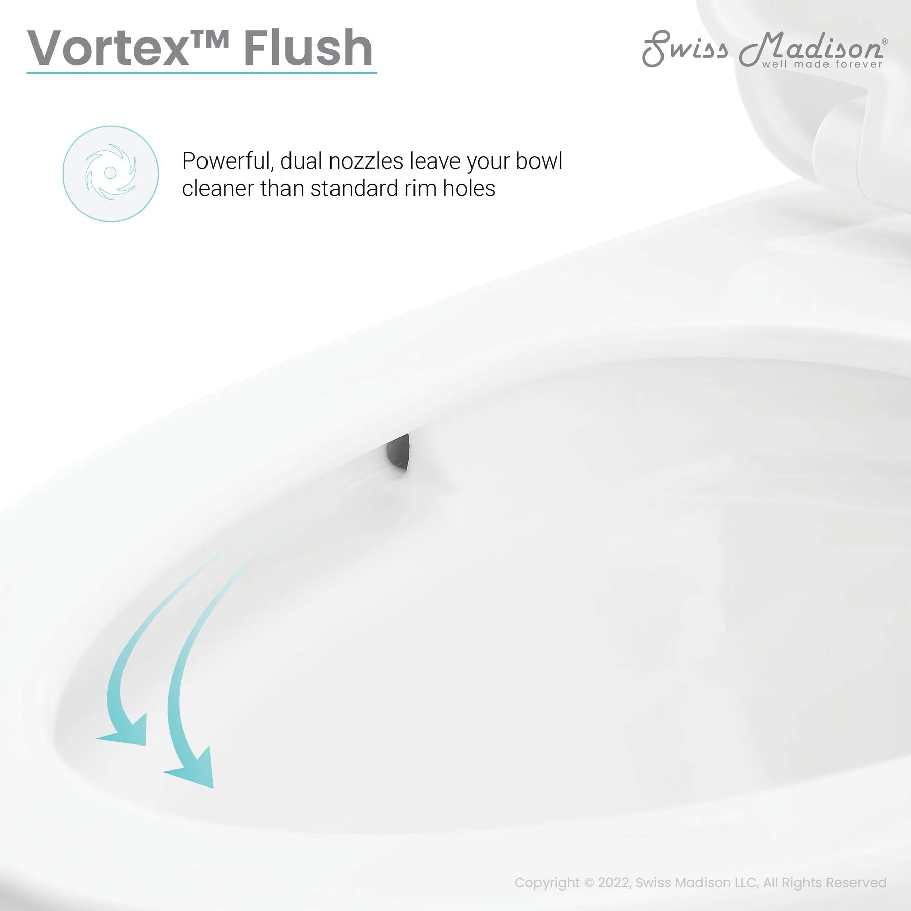 Swiss Madison Clichy One-Piece Elongated Toilet Dual-Flush 1.1/1.6 gpf - SM-1T170