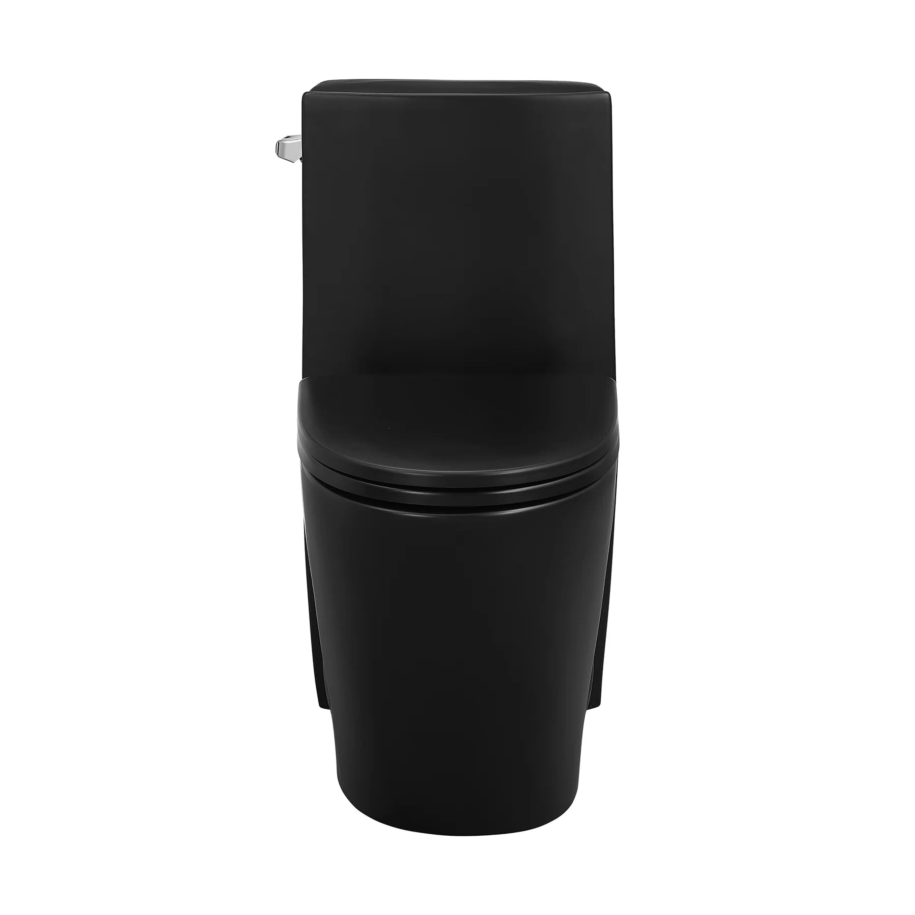 Swiss Madison St. Tropez One-Piece Elongated Toilet Vortex? Side Flush 1.28 gpf in Matte Black - SM-1T253MB