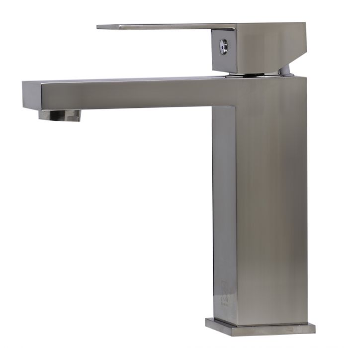 ALFI Single Lever Square Bathroom Faucet Polished or Brushed - AB1229