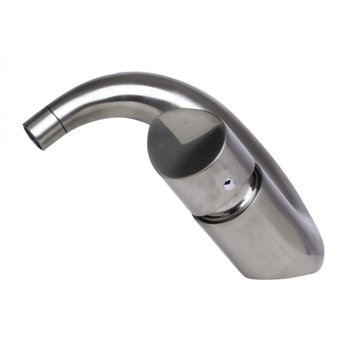 ALFI Single Lever Wave Bathroom Faucet Polished or Brushed - AB1572